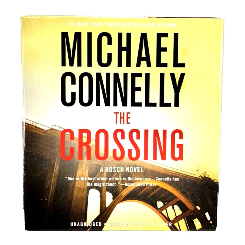 The Crossing A Harry Bosch Novel Series by Michael Connelly 8 Disc Set 2015